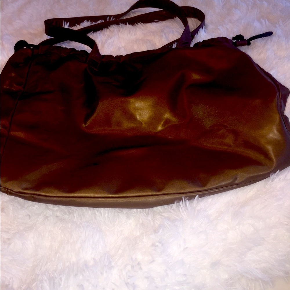 Lancôme bag purse tote large Ties snaps
